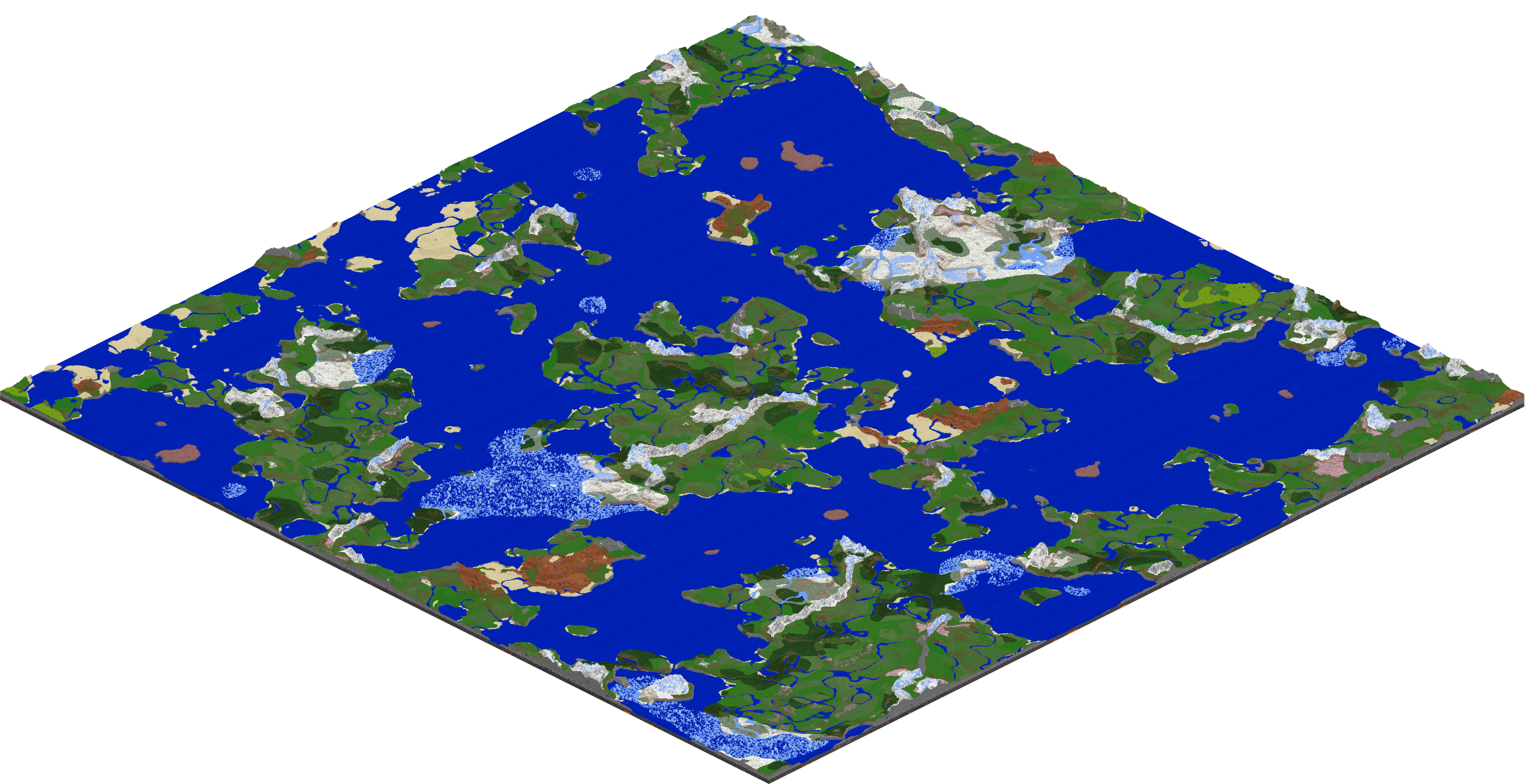 Isometric projection map of Abexilas